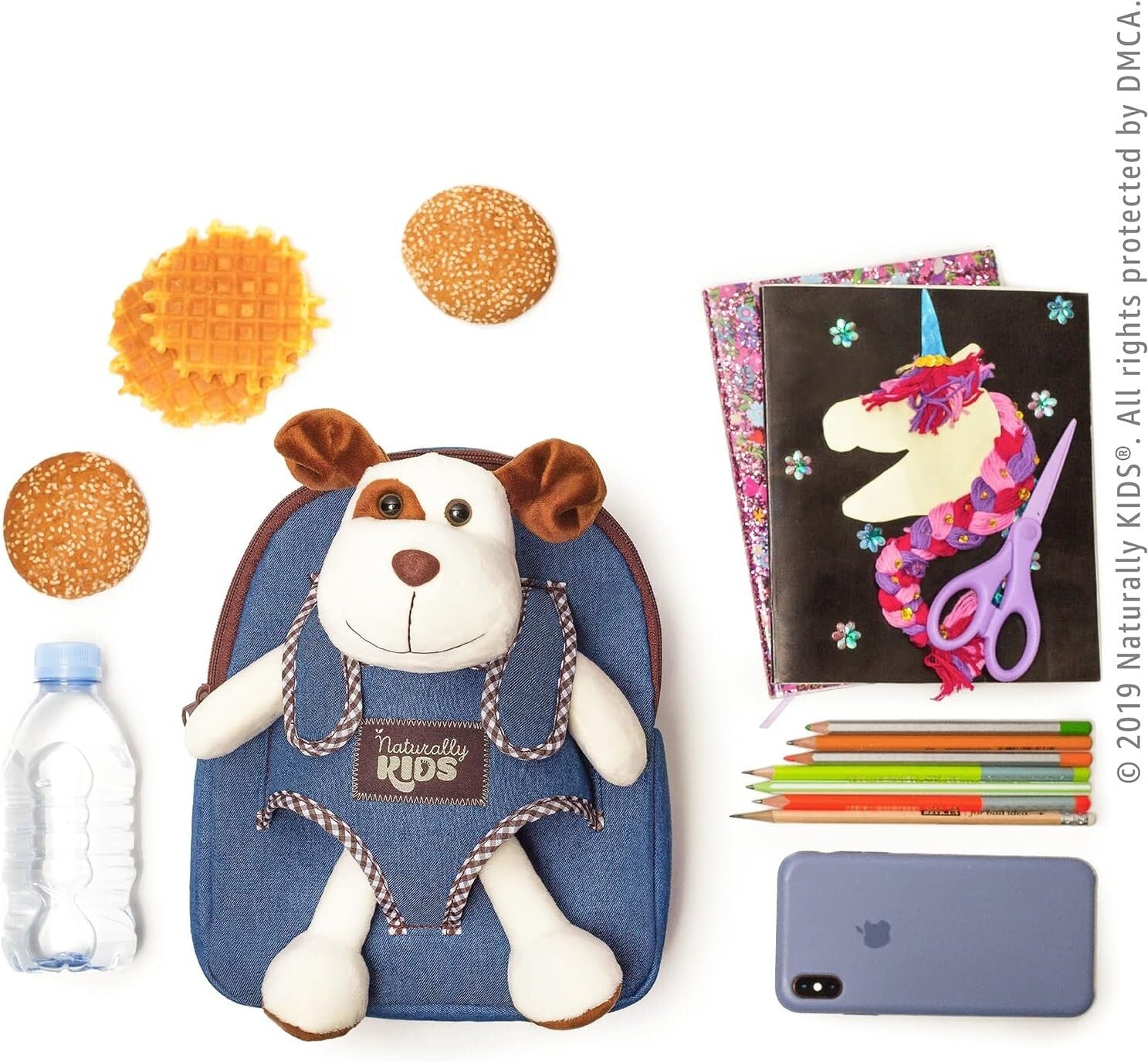 Adorable Toddler Dog Backpack with Padded Straps – Ideal for Young Explorers