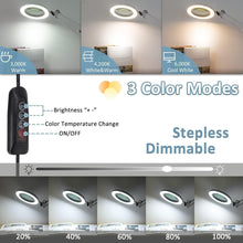Load image into Gallery viewer, Adjustable 10X Magnifying Glass with LED Light &amp; Eye Protection - Versatile Tool