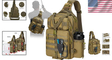 Load image into Gallery viewer, Stylish Water-Resistant Tackle Bag with Adjustable Straps for Outdoor Activities