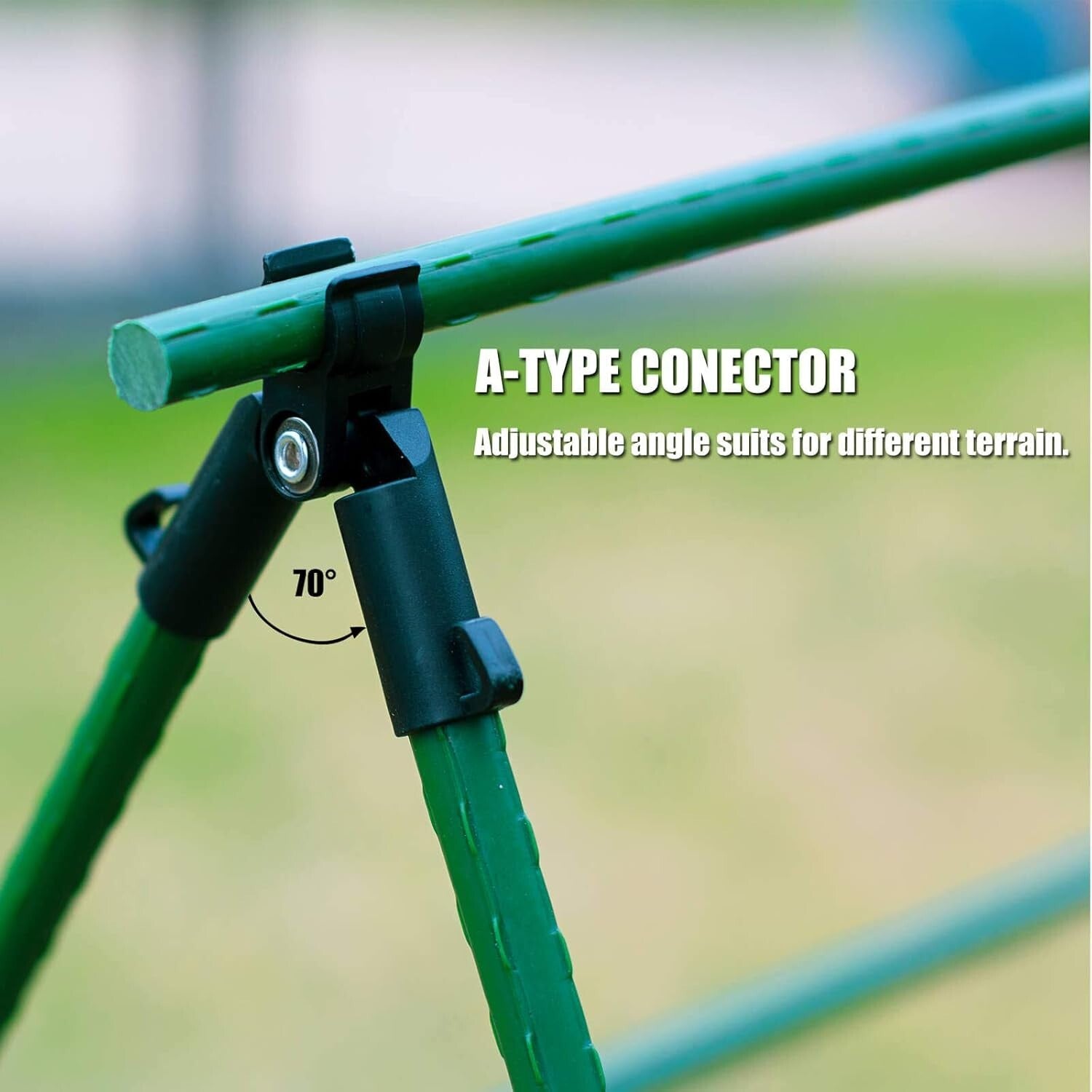 26 Durable Plastic-Coated Plant Support Stakes - Ideal Trellis for Vegetables