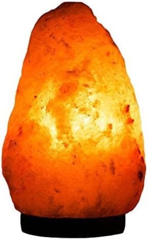 Versatile Himalayan Salt Rock Lamp with Adjustable Dimming - Perfect Gift Choice