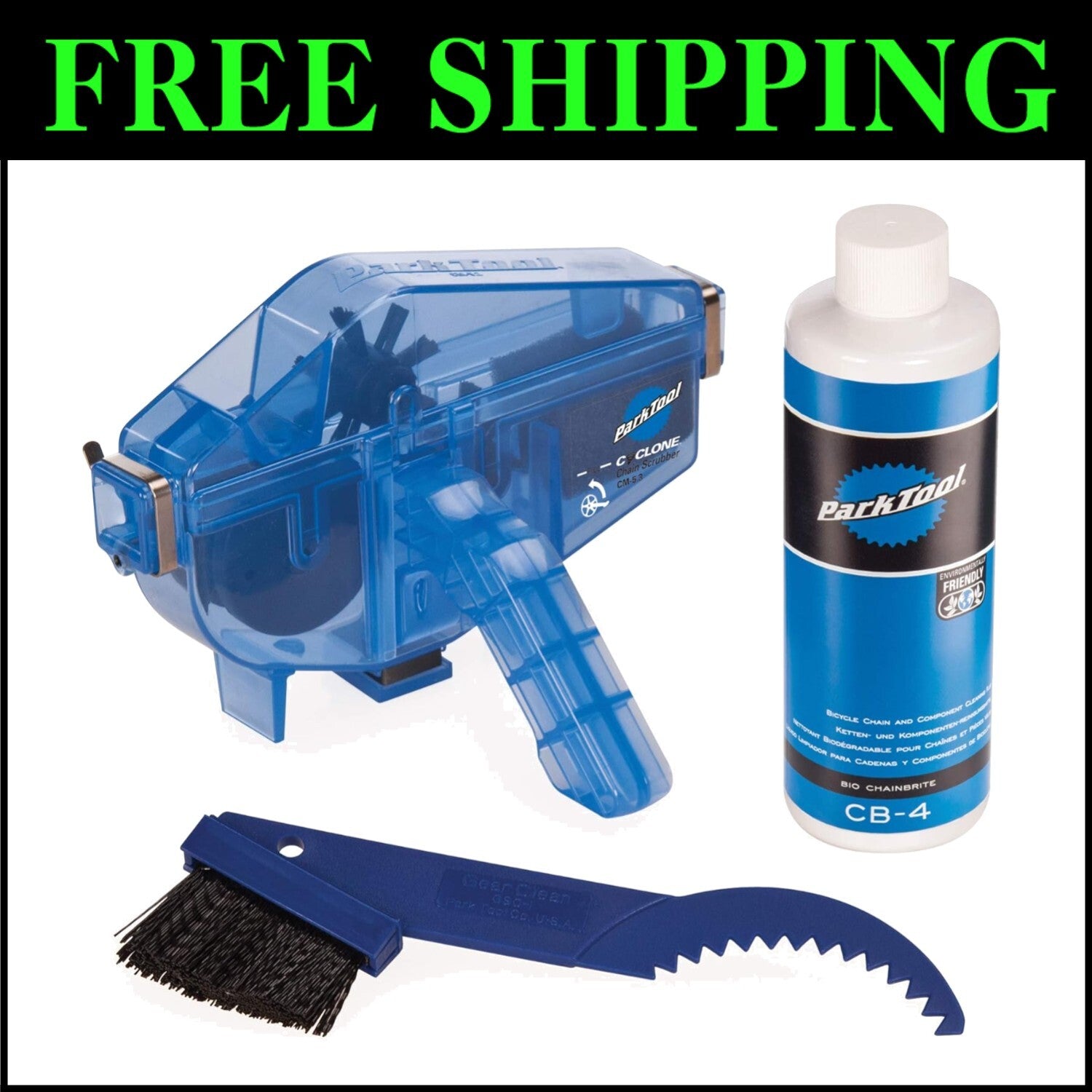 All-in-One Chaingang Cleaning Kit: Safe for Alloy, Carbon Fiber & Plastics
