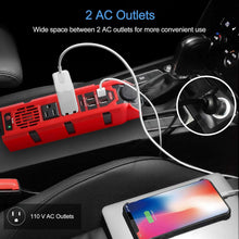 Load image into Gallery viewer, 200W Car Inverter with Dual AC Sockets &amp; Type C Port - Ultimate Power Solution