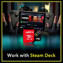 Load image into Gallery viewer, Reliable 1TB TurboPlay Gaming Memory Card - 100MB/s for Switch, ROG Ally, Steam