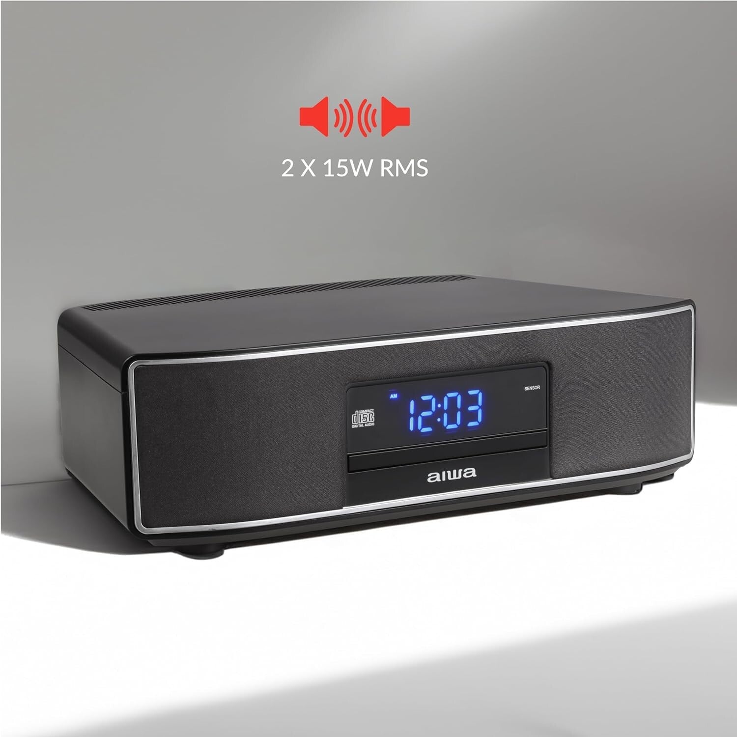 Exos 30W Bluetooth Speaker with CD Player & FM Radio - Immersive Sound Quality