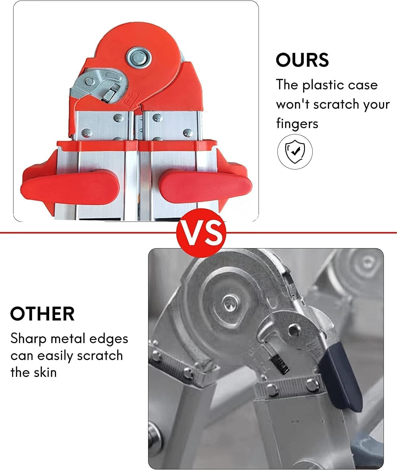 Secure 4-Step Multi-Position Ladder with Anti-Slip Bars - Home & Outdoor Use