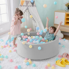 Load image into Gallery viewer, Safe Foam Ball Pit for Toddlers - 35.4" Round Playpen for Joyful Fun