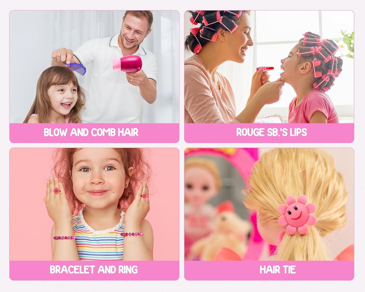 Delightful Vanity Makeup Table Set with Musical Organ for Little Girls' Dreams