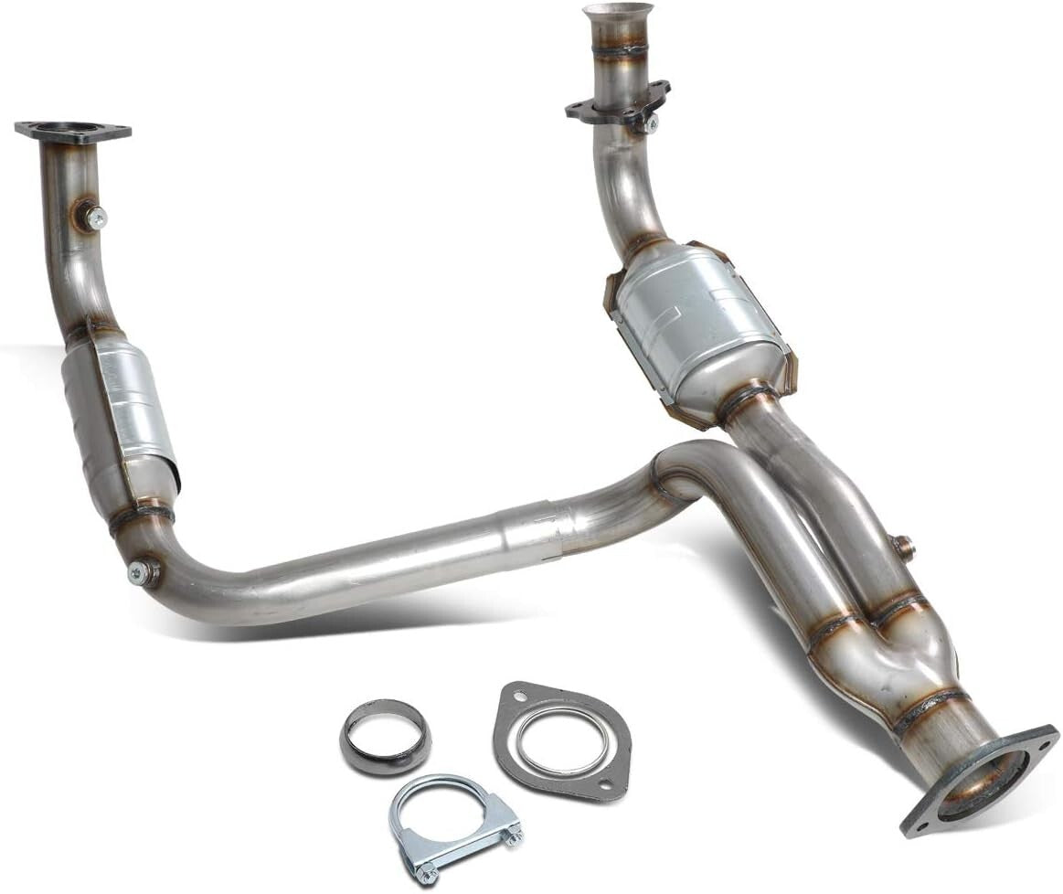 Factory Style Stainless Steel Catalytic Converter Y-Pipe for 02-05 Escalade 1500