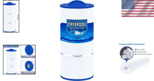 Load image into Gallery viewer, Durable 75 Sq. Ft Spa Filter with Advanced Trilobal Fabric - Lightweight Design