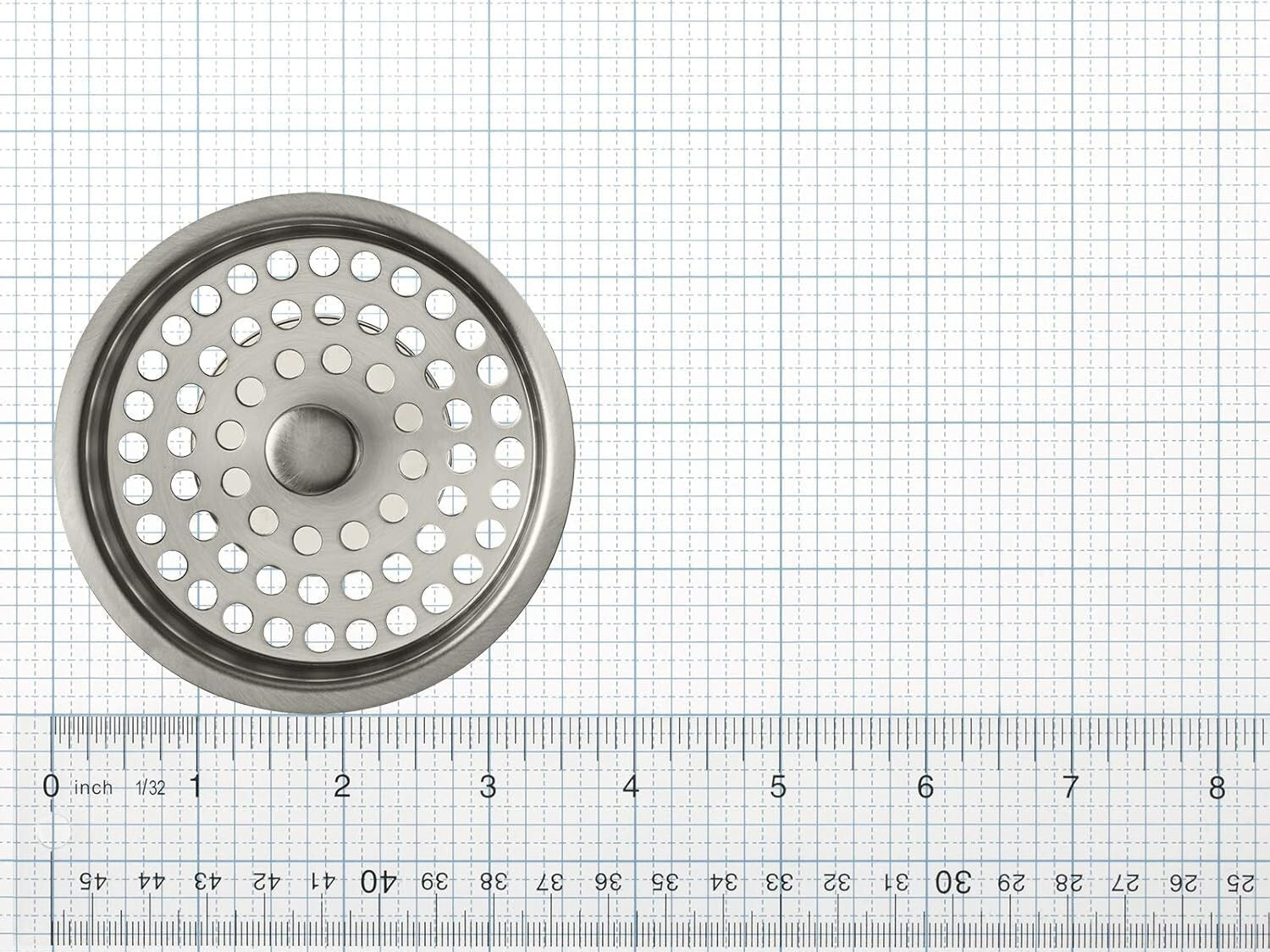 Customizable Duostrainer Sink Strainer with Vibrant Finish - Fits 3-4 Inch Sinks