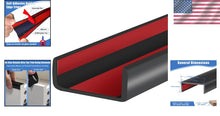 Load image into Gallery viewer, High-Quality U-Shaped Adhesive Edge Trim - 1.5in x 20ft for Various Applications