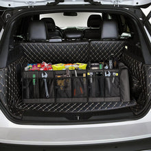 Load image into Gallery viewer, 4-in-1 Car Trunk Organizer with Leakproof Cooler Bag - Durable &amp; Adjustable