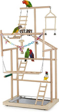 Load image into Gallery viewer, Modern 37-Inch Parrot Playground with Easy Setup - Ideal Bird Gym Experience