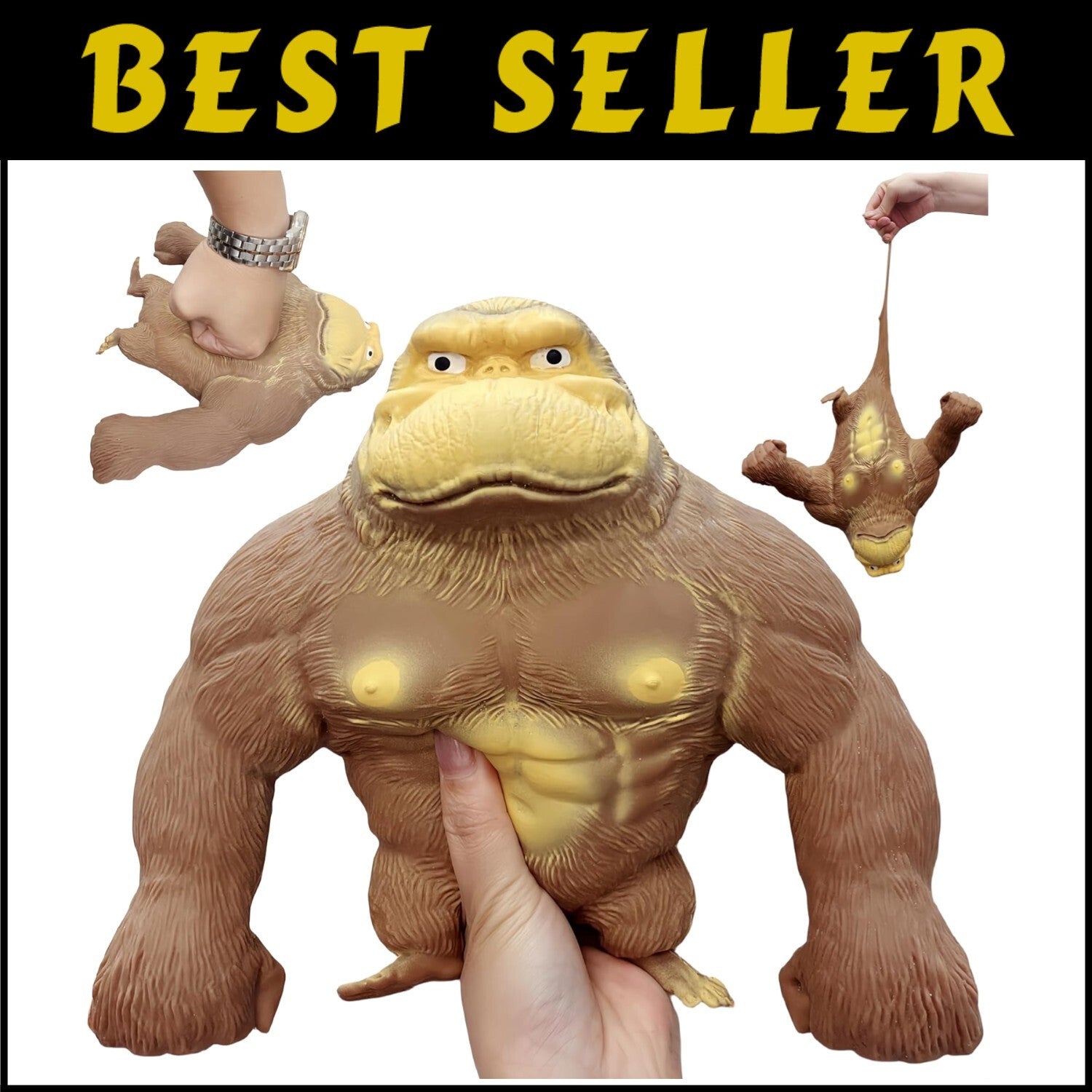 Stretchy Sand-Filled Gorilla Toy - Charming Stress Relief Companion for Everyone