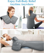 Load image into Gallery viewer, Rejuvenating Heating Pad for Neck &amp; Shoulders - 6 Settings with Washable Cover