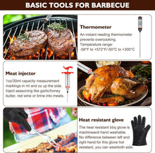Load image into Gallery viewer, Deluxe 34-Piece Outdoor Grill Tool Set with Aluminum Case - Ideal for Gifting