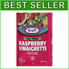 Load image into Gallery viewer, Convenient 1.5 oz Kraft Raspberry Vinaigrette Dressing Pack - 60 Single Servings