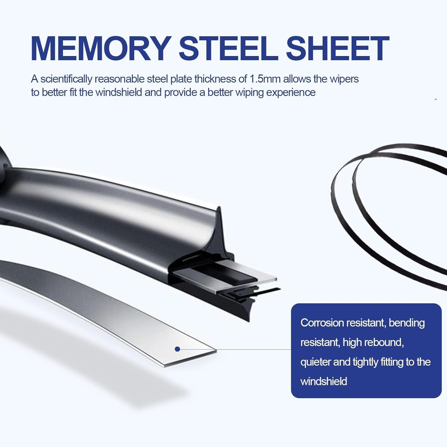 Easy Fit Replacement Wipers for Lincoln Aviator 2020-2023 - 3-Piece Collection