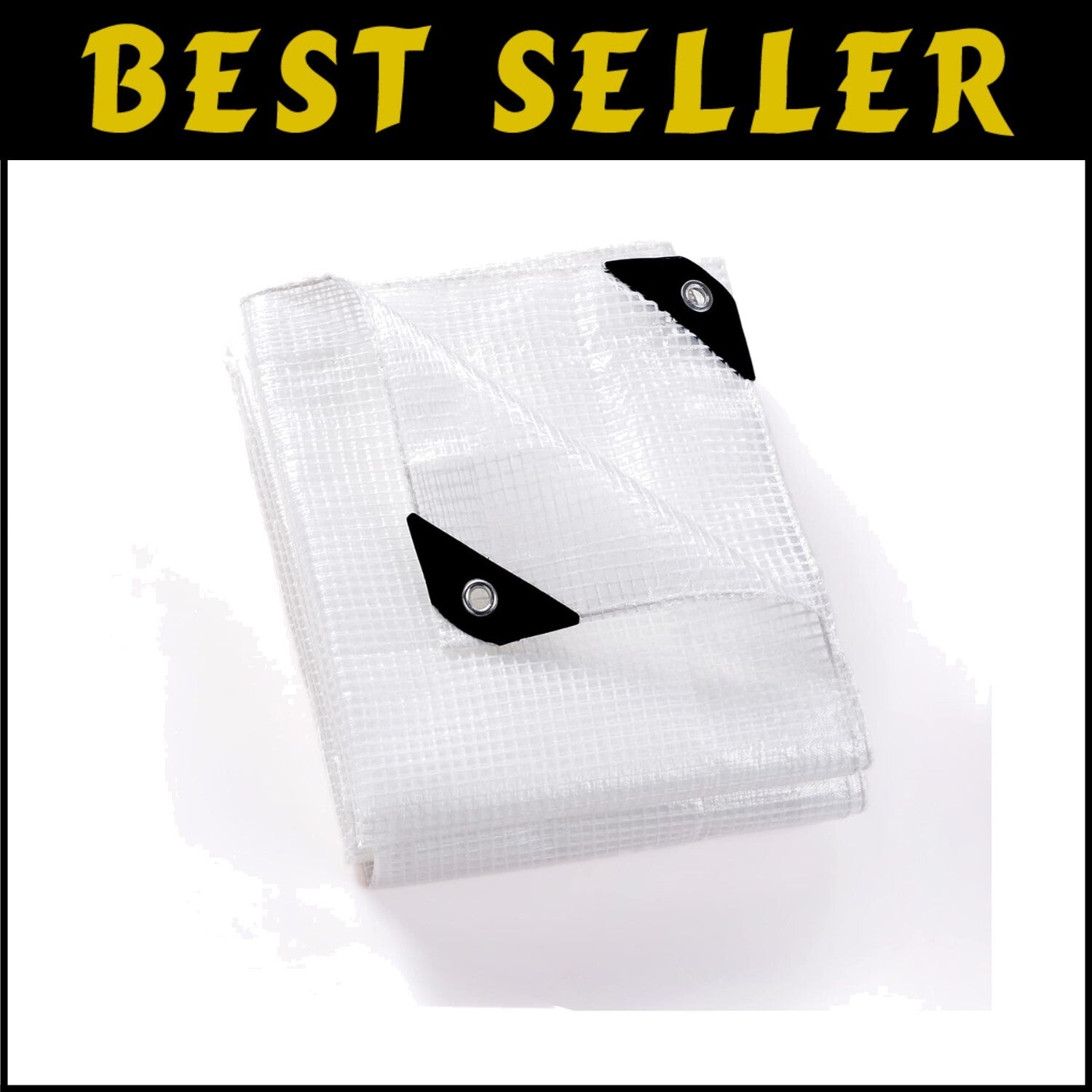 Heavy-Duty Waterproof Tarp 16x20 ft - UV Resistant Garden & Camping Cover