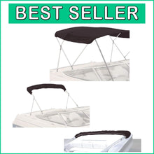 Load image into Gallery viewer, Waterproof Marine Grade 4 Bow Bimini Top Cover - Easy Installation &amp; 9 Colors