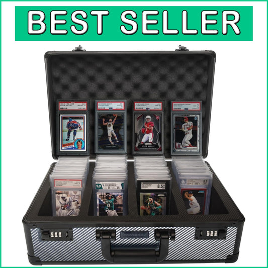 Enhance Your Collection with Our 4 Row Graded Card Case - Water-Resistant Design