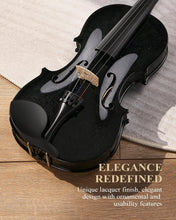 Load image into Gallery viewer, Handcrafted Full-Size Violin with Accessories - Perfect for Adult Musicians