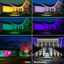 Load image into Gallery viewer, Bright 30W RGBW Waterproof Lights with Remote - Ideal for Events &amp; Decorations