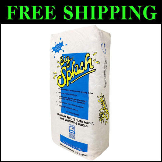 12 lb AquaPerl D.E. Alternative Pool Filter Powder - Filters Down to 3 Microns