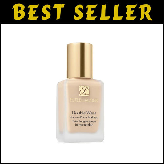 24-Hour Long-Wear Liquid Foundation - Matte Finish, Buildable Coverage, 1 Fl Oz