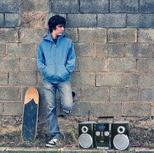 Load image into Gallery viewer, Portable CD Player Boombox with Detachable Speakers &amp; AM/FM Stereo Radio