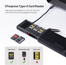 Load image into Gallery viewer, Professional USB 3.2 CFexpress A/Sd Card Reader with 10Gbps Speed - Lightweight
