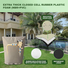 Load image into Gallery viewer, Original Extra-Thick Pipe Cover with 5-Layer Insulation - Freeze Protection 0°F