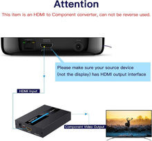 Load image into Gallery viewer, Versatile HDMI to Component Scaler with Multiple Resolutions for Optimal Viewing