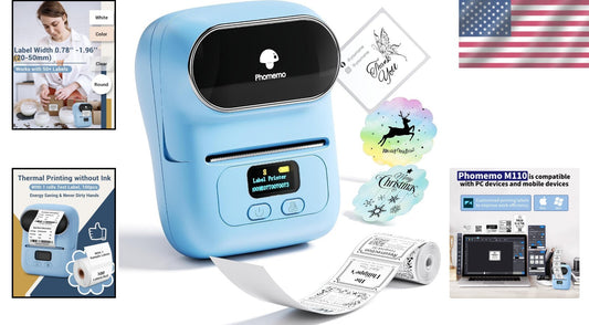 Bluetooth Thermal Label Printer & Portable Label Maker for Small Businesses