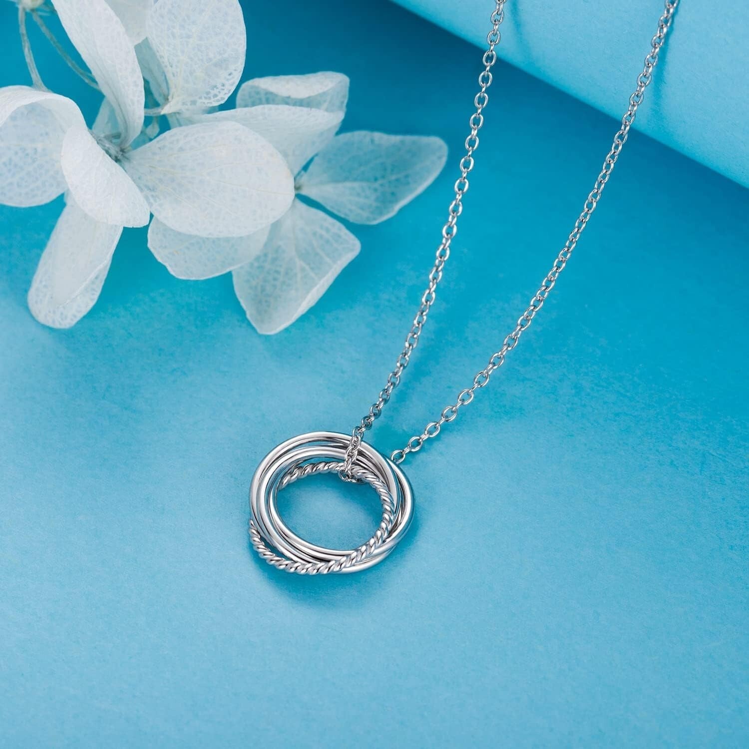 40th Birthday Gifts for Women - Handmade Sterling Silver Necklace with Gift Box