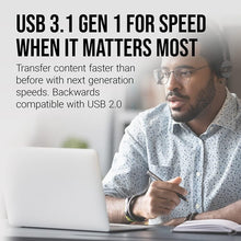 Load image into Gallery viewer, Reliable 512GB USB 3.1 Flash Drive - Ideal for Large Files and Applications