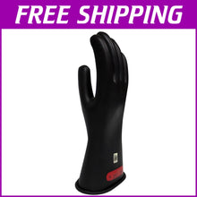 Load image into Gallery viewer, Flexible Black Rubber Voltage Insulating Gloves - Arc Flash Compliance Guarantee