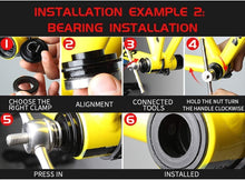 Load image into Gallery viewer, Versatile Bottom Bracket Removal Tool Kit - 6 Adapters for Easy Bike Maintenance