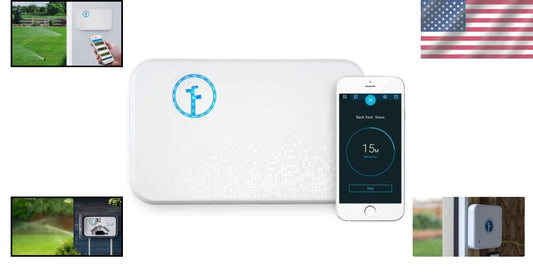 Discontinued WiFi Smart 8-Zone Sprinkler Controller - Alexa Compatible, Easy ...