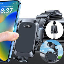Load image into Gallery viewer, 4-in-1 Universal Car Phone Mount - Suction Cup &amp; Vent Clip for Optimal Stability