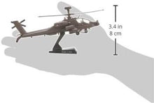 Load image into Gallery viewer, Medium 1/100 Scale Diecast Boeing AH-64D Apache Model - Details &amp; Stand Included