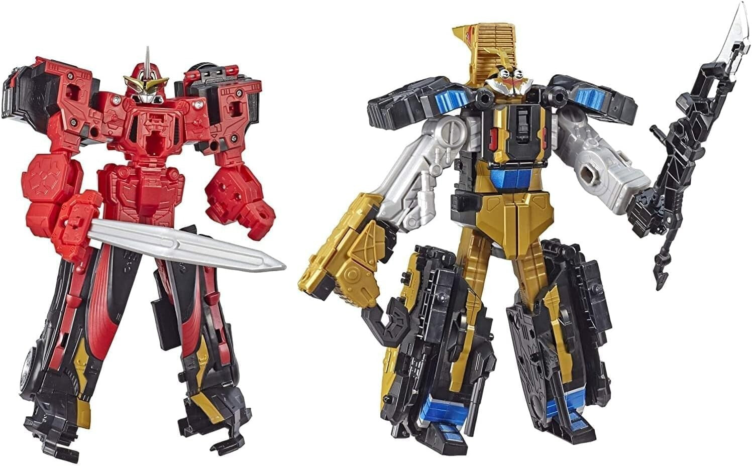 Ultimate Beast-X Ultrazord Collection with 5 Converting Zord Action Figures