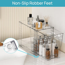 Load image into Gallery viewer, Multi-Purpose Clear Plastic Storage Drawers - Ideal for Cabinets &amp; Vanities