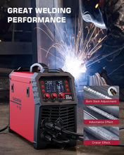 Load image into Gallery viewer, Versatile 6-in-1 MIG Welder - Gas/Gasless with Safety Features &amp; Digital Control