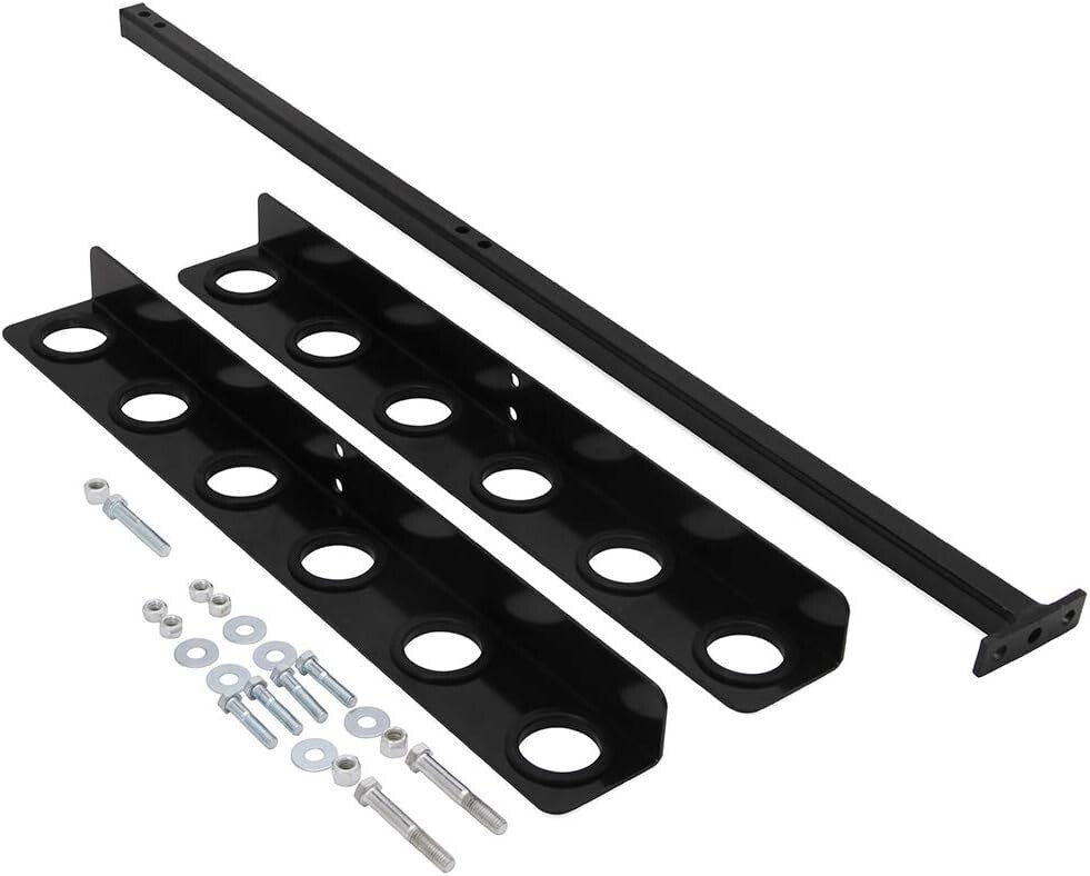 Rust-Resistant 3 Place Weedeater Rack & Tool Organizer for Trucks and Trailers