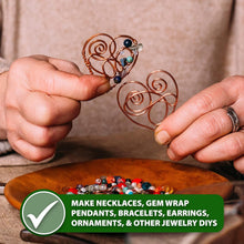 Load image into Gallery viewer, Mixed Color 12 Gauge Aluminum Craft Wire - Bendable &amp; Versatile for All Crafts