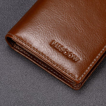Load image into Gallery viewer, Compact &amp; Lightweight Italian Leather Business Card Holder for Professionals