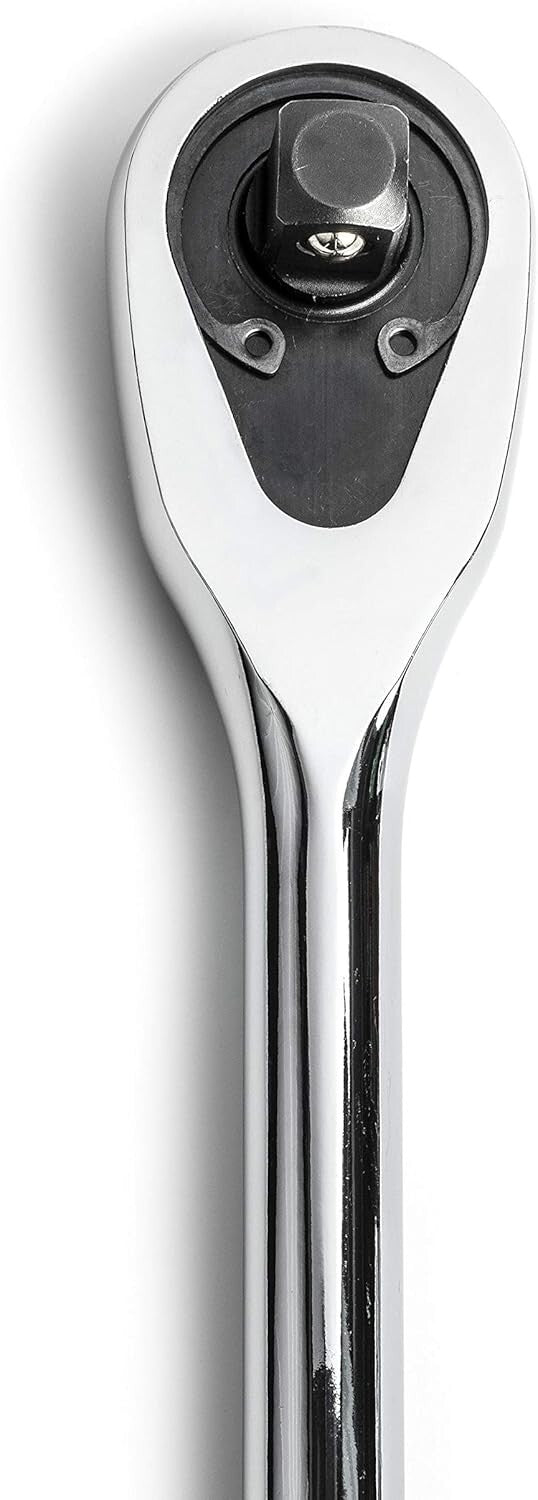 Professional 84-Tooth Teardrop Ratchet with Full Polish Chrome Finish