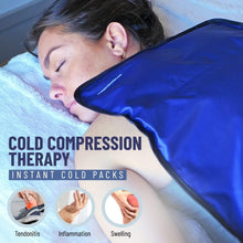 Load image into Gallery viewer, Flex Technology Gel Ice Pack - 21"x13" Reusable Cold Pad for Inflammation Relief